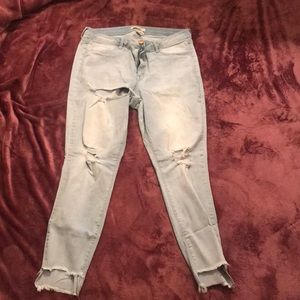 Distressed Jeans